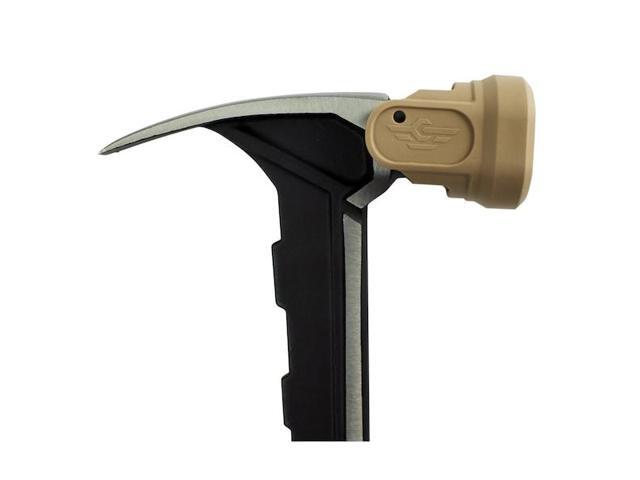 SPEC OPS SPEC-M22CF-S 22-oz Milled Face Framing Hammer with Soft Mallet Cap,