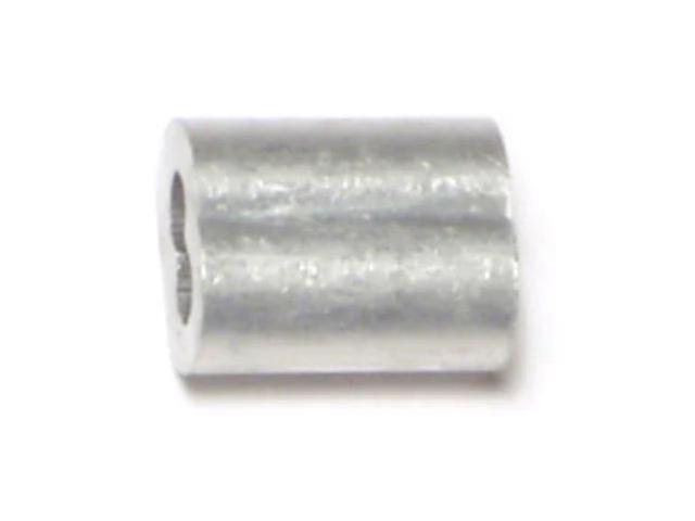 MIDWEST FASTENER 54888 3/32' Aluminum Cable Ferrules 100PK
