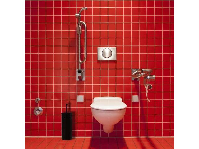 BLUE DONUTS BD3468664 Toilet Plunger with Holder for Bathroom, Multi Drain,