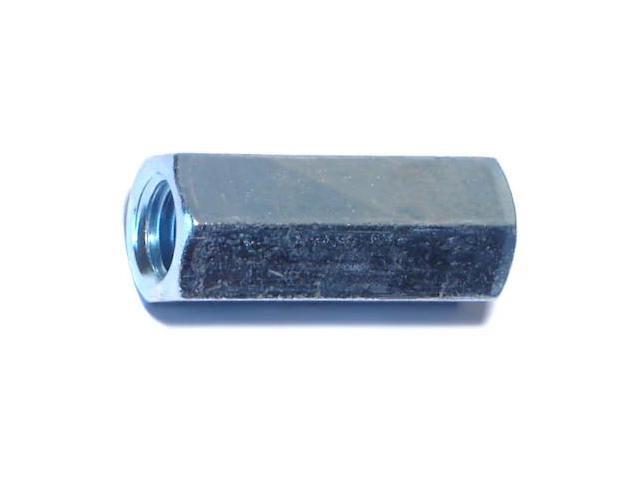MIDWEST FASTENER 03495 Coupling Nut, 1/2'-13, Steel, Zinc Plated, 1-3/4 in Lg,