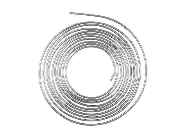 AGS SSC-425 Marine Grade 1/4 inch x 25 foot Stainless Steel Brake Line Tubing