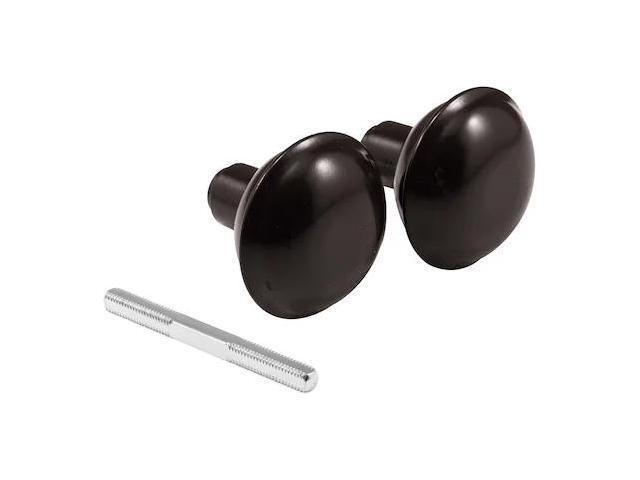 PRIME-LINE E 2499 Solid Brass Vintage Door Knob Spindle Set, 2-1/4 Inch Outside