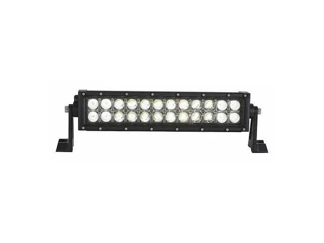 buyers products 14 inch 6480 lumen led combination spot-flood light bar, black (1492161)