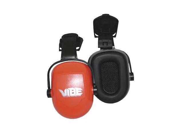 JACKSON SAFETY 20776 Hard Hat Mounted Ear Muffs, 22 dB, H70 Vibe, Orange