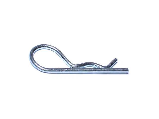 MIDWEST FASTENER 60604 1/8' x 2-9/16' Zinc Plated Steel Hitch Pin Clips 20PK