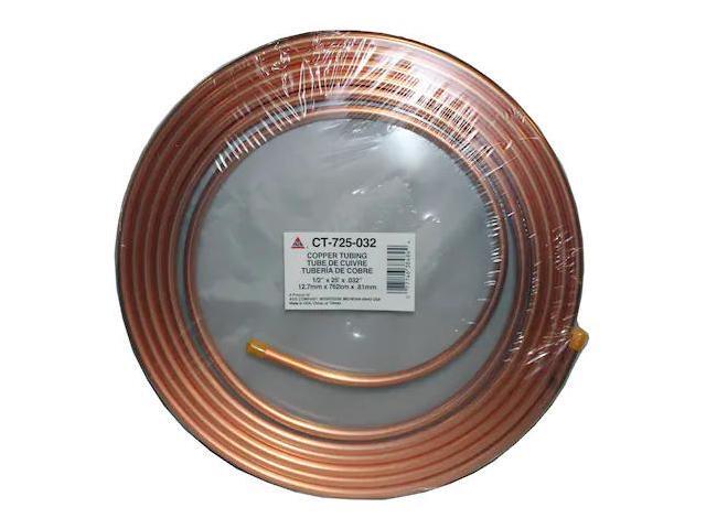 AGS CT-725-032 Coil, Copper, 1/2 x 25 x 032