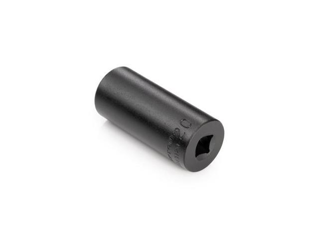 TEKTON SID13120 3/8 Inch Drive x 20 mm Deep 6-Point Impact Socket