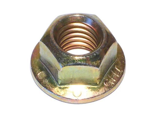 MIDWEST FASTENER 71661 Lock Nut, 1/2'-13, Steel, Grade 8, Yellow Zinc, 8 PK