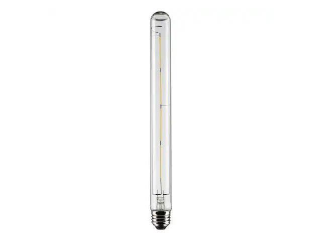 SATCO S21359 8 Watt T9 LED Lamp, Clear, Medium Base, 90 CRI, 3000K, 120 Volts