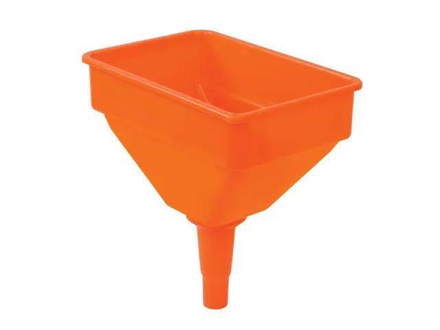 GROZ 41931 High Flow Fuel and Oil Funnel with Filter Screen, with 1.2 Gallon