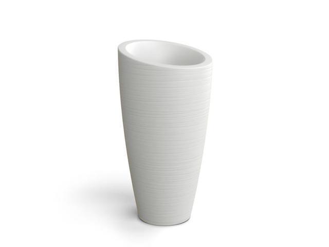 MAYNE 8880-W Modesto 32' Tall Planter - White