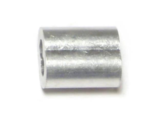MIDWEST FASTENER 54889 1/8' Aluminum Cable Ferrules 100PK