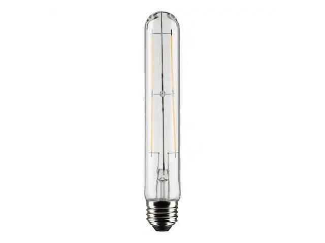 SATCO S21354 8 Watt T9 LED Lamp, Clear, Medium Base, 90 CRI, 2700K, 120 Volts