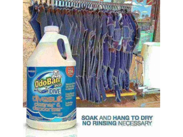 ODOBAN 971089P-G4 OdoBan Dive Wetsuit Cleaner & Deodorizer Concentrate, Clean