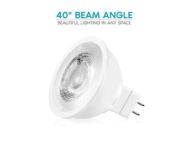 LUXRITE LR21406-24PK MR16 LED Light Bulbs 6.5W (50W Equivalent) 500LM 4000K