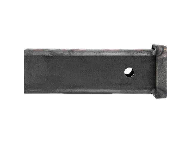 BUYERS PRODUCTS RT255810 2-1/2 Inch Plain Receiver Tube - 10 Inch Shank