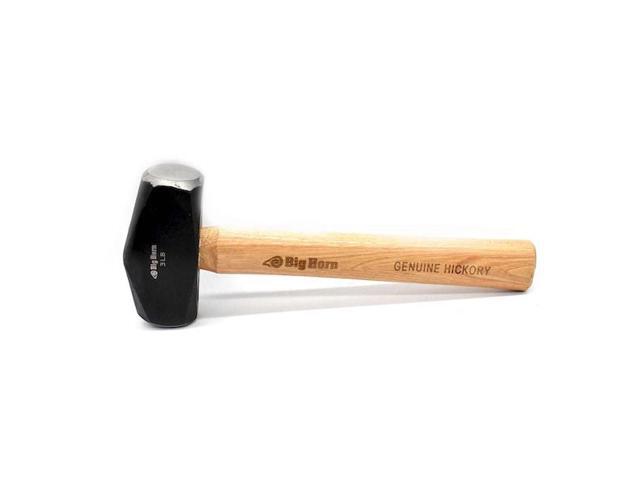 BIG HORN 15125 3 LBs Drilling Hammer with Hickory Handle