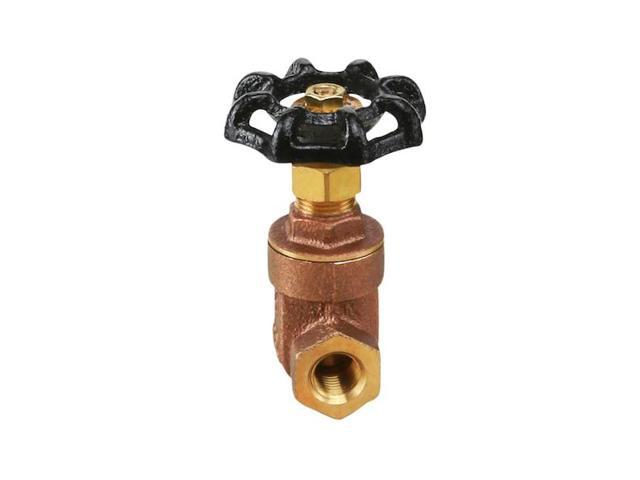 EVERFLOW 205T034-NL FIP Cast Brass Gate Valve 3/4'