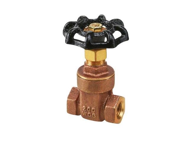 EVERFLOW 205T034-NL FIP Cast Brass Gate Valve 3/4'