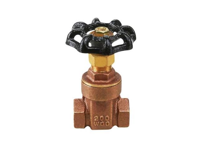 EVERFLOW 205T034-NL FIP Cast Brass Gate Valve 3/4'