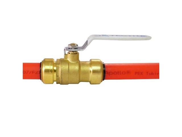 APOLLO FSBBV34 3/4 in. Brass Push-to-Connect Ball Valve