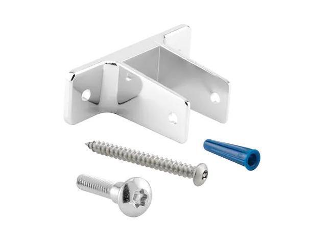 PRIME-LINE 656-2934 Two-Ear Pilaster Bracket, For 1-1/4 in. Panels, Zinc Alloy,