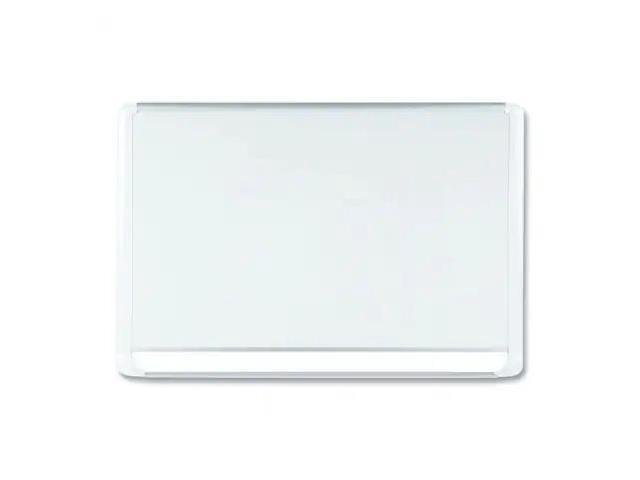 MasterVision BVCMVI050205 Lacquered steel magnetic dry erase board, 36 x 48, Silver/White, 1 Each