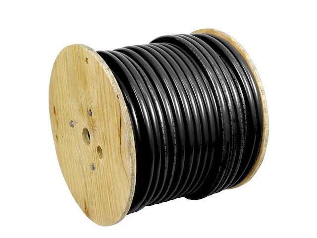 PACER GROUP WUL4BK-250 Pacer Black 4 AWG Battery Cable, 250'