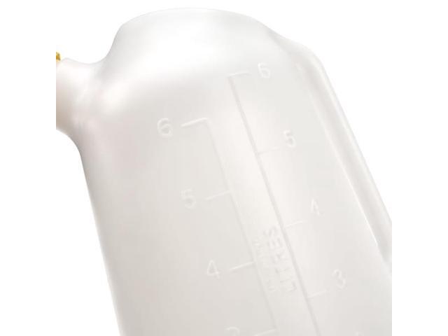 STEELMAN 99472 Oil Measuring and Dispensing Jug, 6-Quart, Heavy-Duty