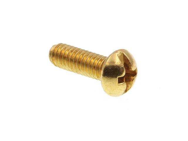 PRIME-LINE 9003476 Machine Screw, Round Head, Phil/Sltd Comb Drive No. 8-32 X