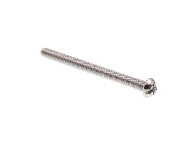 PRIME-LINE 9003930 Machine Screw, Round Head, Phil/Sltd Comb Drive No. 8-32 X
