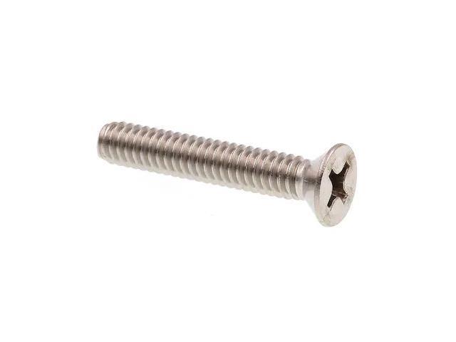 PRIME-LINE 9001954 Machine Screw, Flat Head, Phillip Drive 1/4in-20 X 1-1/2in