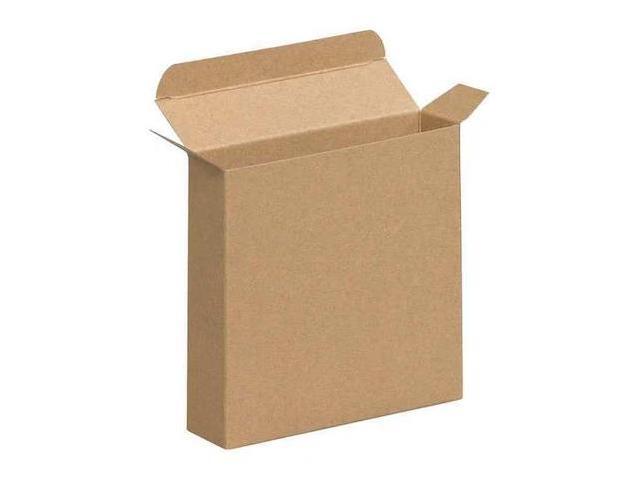 PARTNERS BRAND RTC37 4 in x 1 1/16 in x 4 in Reverse Tuck Folding Carton,