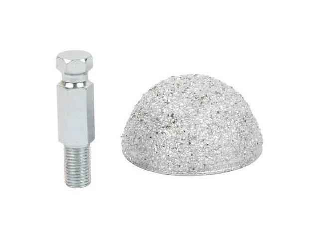 STEELMAN 99441 Tire Buffer Metal Dome and Adapter,50mm