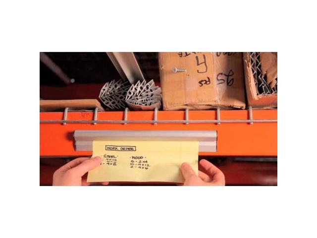 HANGMAN CSA-6 Clip Strip 6',Anodized,Polybagged