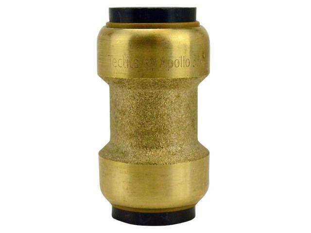 APOLLO FSBC346JR 3/4 in. Brass Push-To-Connect Coupling Jar (6-Pack), 6PK