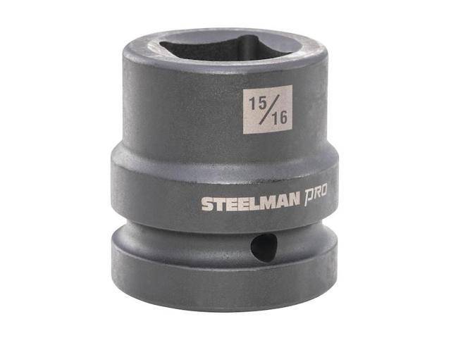 STEELMAN 60556 1'' Drive x 15/16'' 4-Point Square Budd Impact Socket