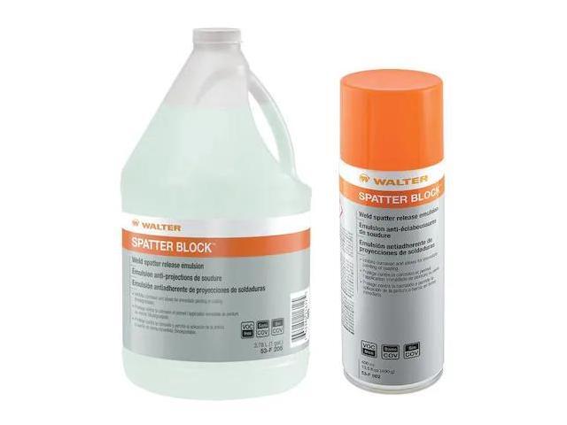 WALTER SURFACE TECHNOLOGIES 53F205 Spatter Block 3.78 L
