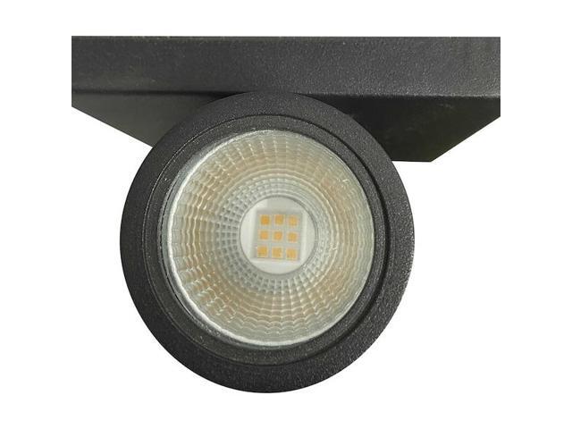 NUVO LIGHTING 62/1144R1 2-Light LED Large Up and Down Sconce Fixture Black
