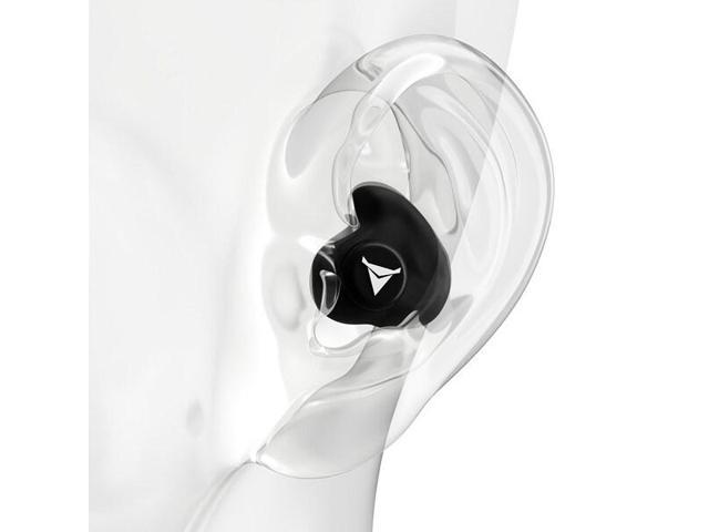 DECIBULLZ PLG1-BLK Custom Molded Earplugs-Black, 31 NRR, Simple DIY Process