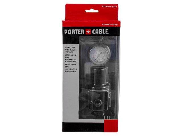 PORTER-CABLE PXCM019-0351 Regulator with Gauge 1/4' NPT