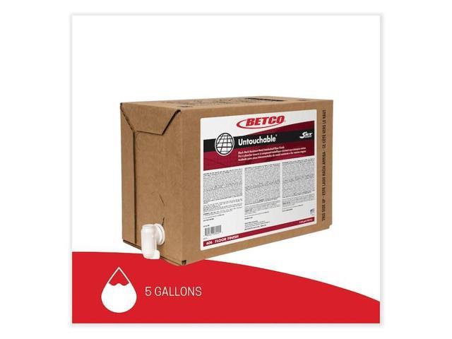 BETCO 606B500 Untouchable Floor Finish with SRT, 5 gal Bag-in-Box