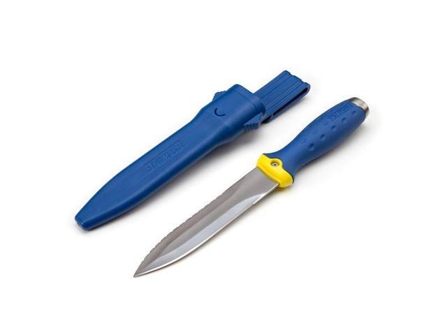 ESTWING 42454 5.5' Fixed Blade Double-Edged Duct Knife and Hard Nylon Sheath
