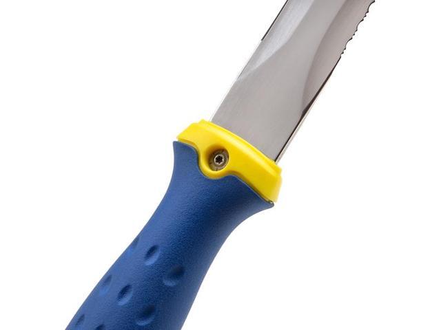 ESTWING 42454 5.5' Fixed Blade Double-Edged Duct Knife and Hard Nylon Sheath