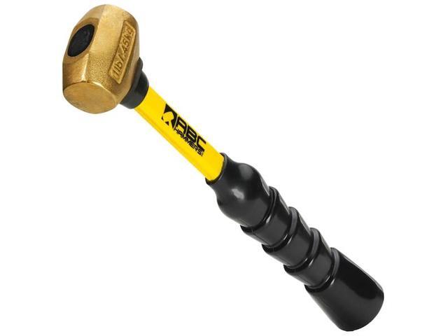 ABC HAMMERS ABC1BFB 1 lb. Brass Hammer with 10' Fiberglass Handle