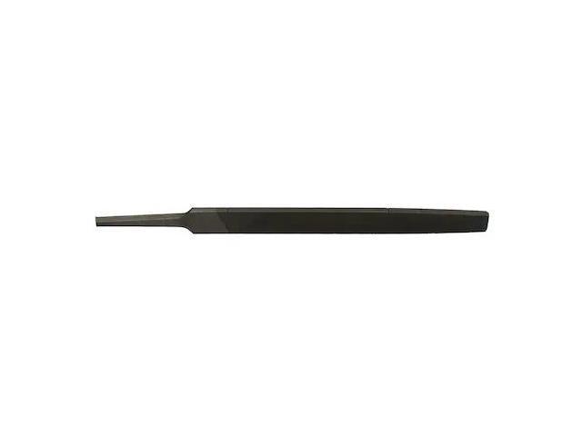 Drill America DIC03896 American Pattern Second Cut DIC Series Qualtech Carbon Steel Flat File, 14' Length