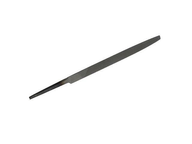 Drill America DIC16215 DIC Series Three Square Second Qualtech Carbon Steel American Pattern Cut File, 12' Length