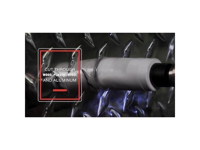 Drill America DMS Series Bi-Metal Hole Saw, 2-1/2' Size