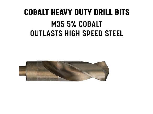 DRILL AMERICA D/ACO1-5/16 1-5/16' Cobalt Drill Bit with 1/2' Reduced Shank,