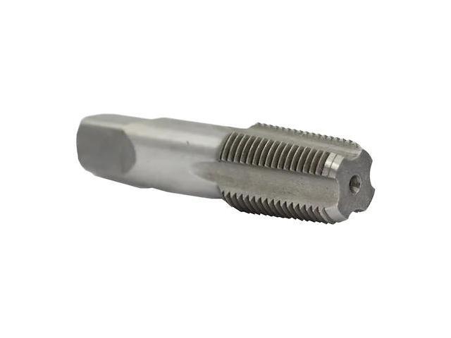 Drill America DWT64008 DWT Series Qualtech High-Speed Steel Pipe Tap, 1/2'-14 NPT